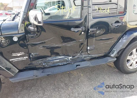 2012 Jeep Wrangler Unlimited Sahara z USA, uszkodzony, nr VIN 1C4HJWEG6CL206063